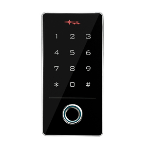 防水指纹门禁系统一体机电磁锁APP手机远程开门密码锁刷卡器主机