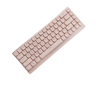 前行者MK68矮轴机械键盘鼠标套装有线静音打字手感好女生办公专用