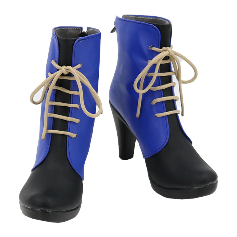 BanG Dream!美竹兰cos鞋Cosplay女靴看图定制