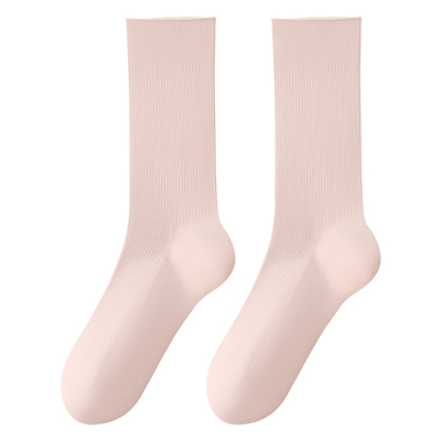 100%棉10A抗菌精油润肤堆堆袜