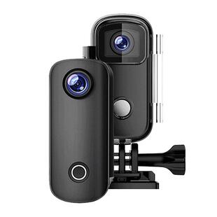 SJCAM速影C100拇指运动相机摩托车骑行记录仪4K高清摄像非360全景