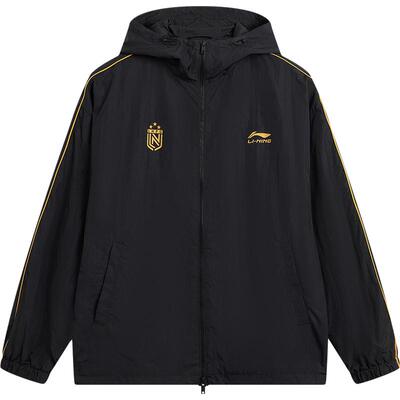 李宁复古球迷风情侣外套