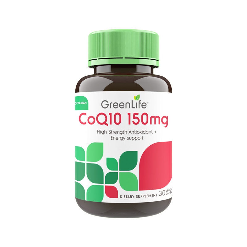 Greenlife辅酶q10软胶囊备孕心脑血管护心辅酶原装进口保健品30粒