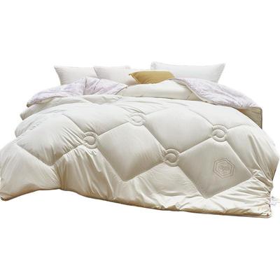 水星家纺100%澳洲纯羊毛保暖冬被