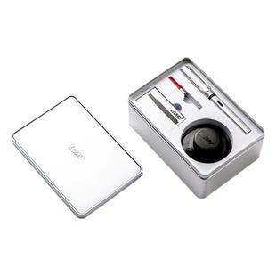 LAMY凌美恒星AL-star天幕银色金属钢笔礼盒套装墨水笔 旗舰店男士女士送礼练字书写签字商务顺丰