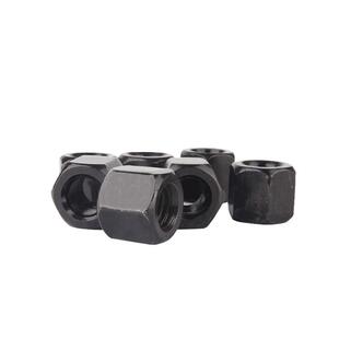 加厚螺母原GB55原GB56螺帽4.8级碳钢发黑螺丝用螺帽细牙六角加厚