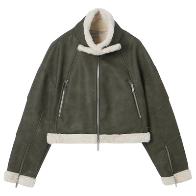 秋冬短款外套Eptison机车风