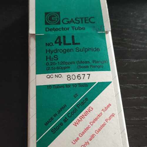 GASTEC  DETECTOR  TUBE  4 LL ,