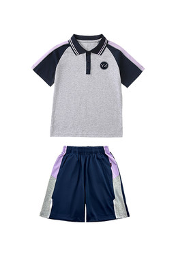 沈阳小学生夏季校服套装男女同款
