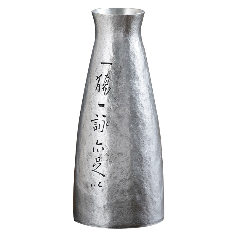 斑锡龙纯锡酒壶分酒器纯手工制作