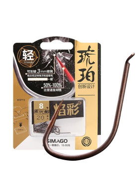 喜曼多鱼钩散装新关东伊豆黑坑钓鱼钩袖钩含钛合金鲤鱼鲫鱼钩专用