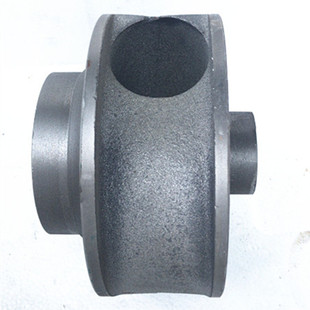 排污泵铁叶轮无堵塞 泥桨泵水叶轮全扬程污水泵叶轮 轴径30MM孔