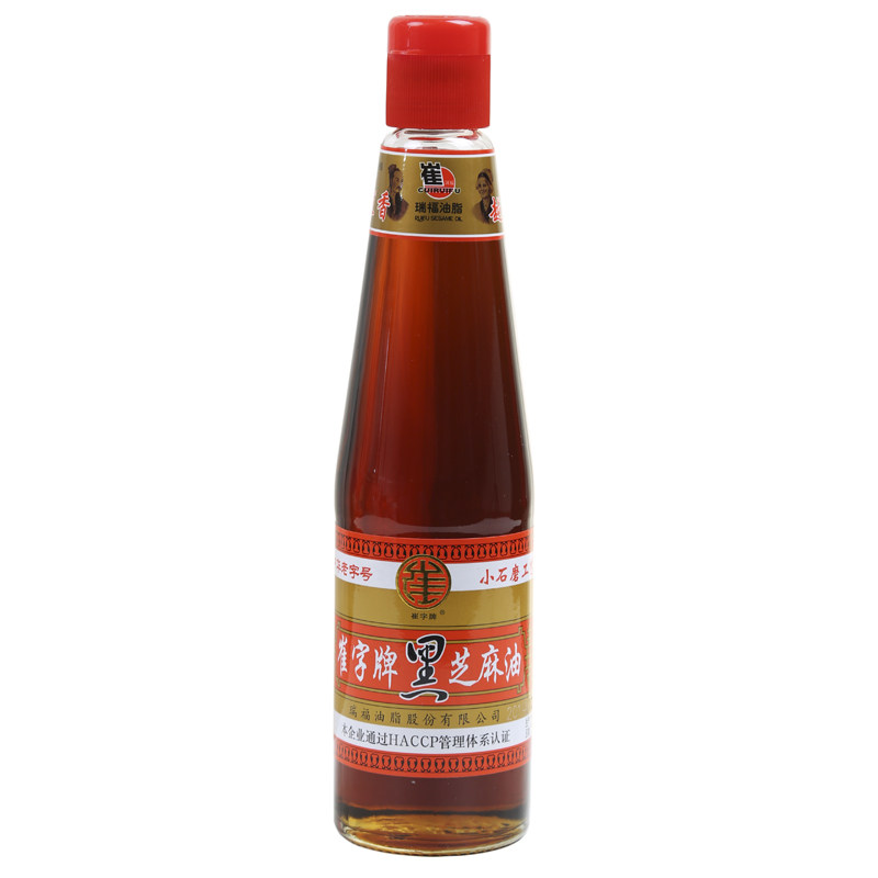 崔字牌小磨香油黑芝麻幼儿辅食