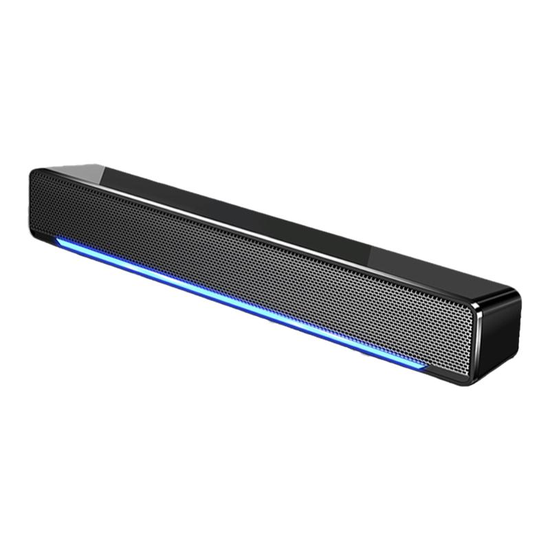 赛达 V-196音箱电脑音响有线超重低音炮家用桌面台式机笔记本黑色