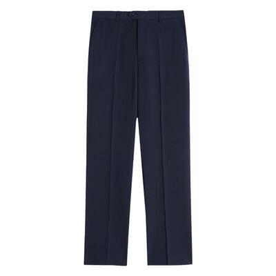 老爷车宽松高腰免烫正装男士西裤