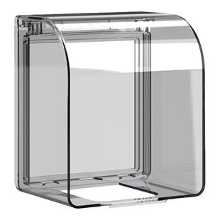 86型开关防水罩浴室粘贴式插座保护盖儿童防触电安全盒防水盒套