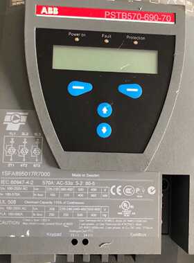 议价ABB软启动器PSTB570-690-70   1SFA895017R7000，实拍，功能