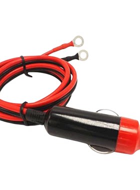 汽车逆变器车载点烟器插头12V/24伏转220V电源转换线通用连接*