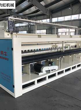 双梁全套大棚棉被机 全自动多针机绗缝机大型棉制品生产线设备