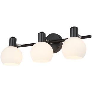 led镜前灯卫生间浴室镜柜美式简约洗漱台补光壁灯可换灯泡可旋转