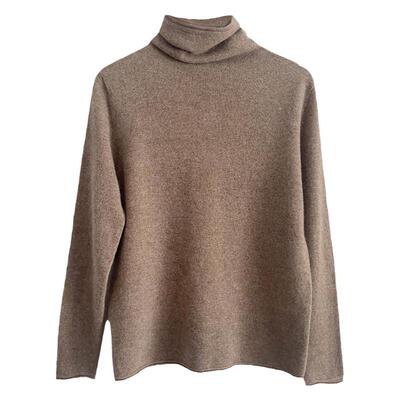 zan原创堆堆领通勤百搭羊毛毛衣