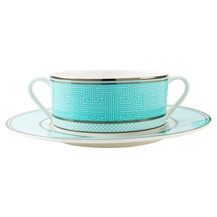 隆达骨瓷餐盘高级感主题餐厅餐具 多色西餐盘意面盘牛排盘子微瑕