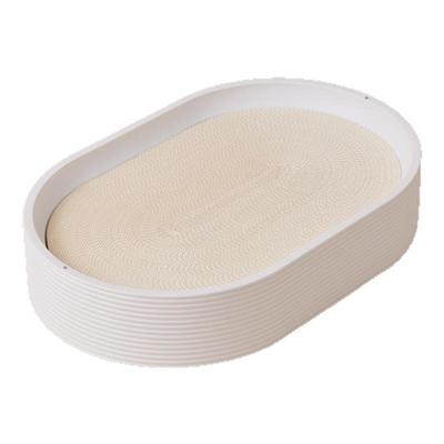 PAPERPARK猫抓板椭圆形超大猫窝