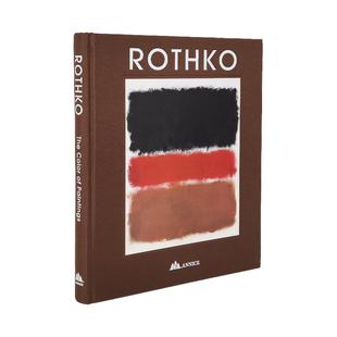 绘画大师罗斯科Rothko油画风景艺术画册样板房客厅真书摆件