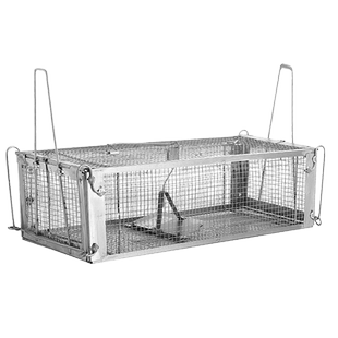 抓灭大老鼠笼全自动耗子笼强力的家用款逮捕鼠神器双门新型扑捉夹