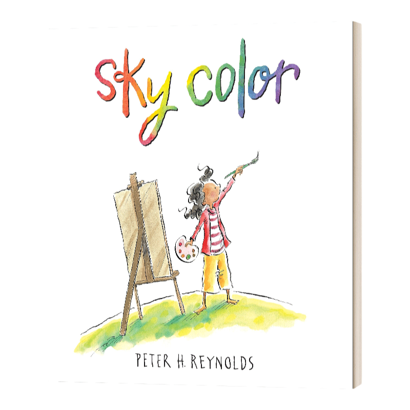 Sky Color Creatrilogy 天空的颜色 5-9岁儿童艺术主题精装 Peter H. Reynolds
