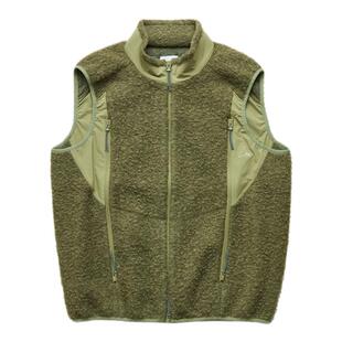 现货ROA HIKING POLAR FLEECE VEST意产羊毛混纺拉链无袖背心25SS