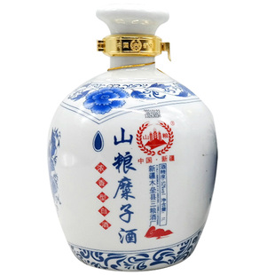 新疆木垒山粮糜子酒52度1000毫升浓香型白酒整箱2坛包邮纯粮 酿造