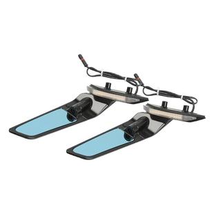 适用宝马S1000RR改装杜卡迪V4定风翼后视镜转向灯一体 前转向灯镜