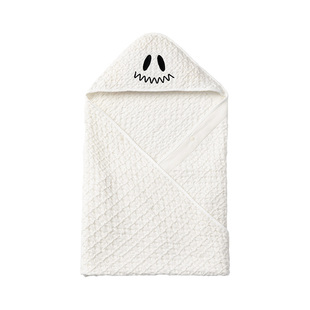 MARLMARL儿童宝宝浴巾万圣节限定婴儿家用纯棉洗澡巾hooded towel