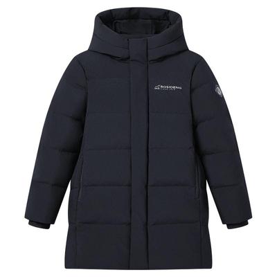 波司登儿童羽绒服男童女童25新款冬季中长款连帽保暖抗菌