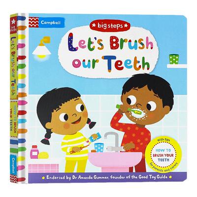 BigSteps系列让我们刷牙吧绘本