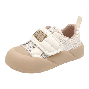 【断码清仓】女童鞋子儿童小白运动网鞋2025春秋新款夏季网面透气