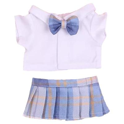 娃衣20cmJK制服百褶裙高中校服