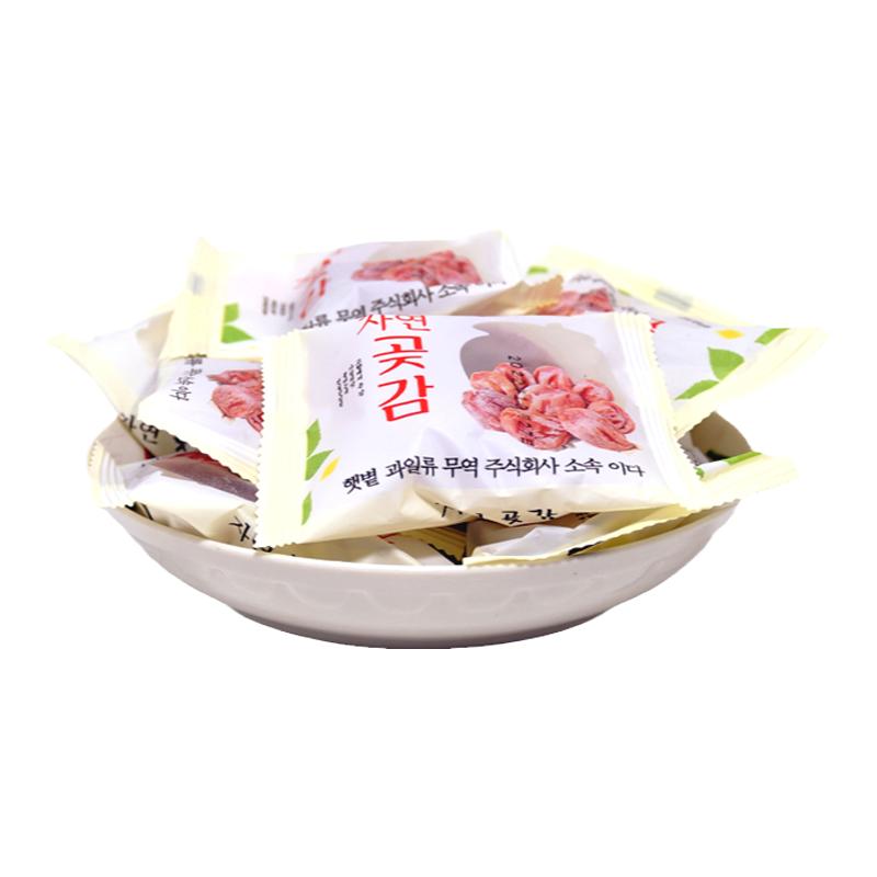 霜降风干出口韩国 柿子饼 独立小包装溏心柿干蜜饯儿童零食干果