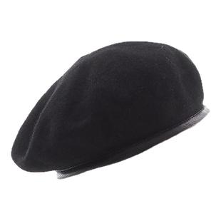高品质超大头围62cm羊毛呢欧版敢死队同款贝雷帽硬汉风时尚男帽子