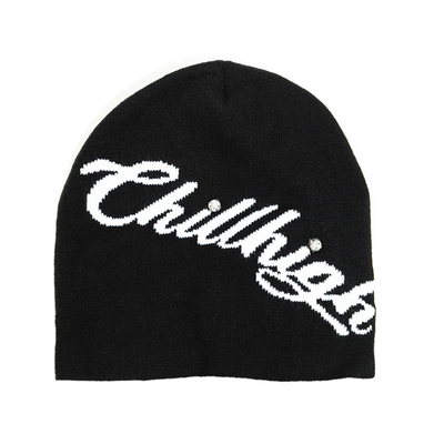 美式闪钻镶嵌提花针织毛线帽