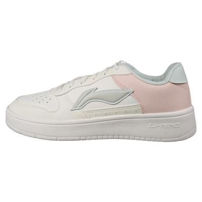 李宁浮舟女鞋板鞋轻便百搭小白鞋