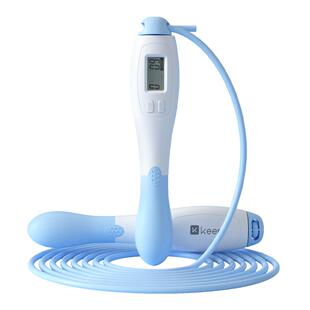 Keep计数跳绳中考专用体育考试健身减肥运动小学生儿童钢丝绳电子