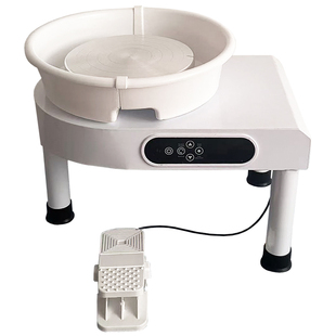 成人儿童陶艺机电动转盘陶泥手工diy拉胚机陶吧幼儿园教学拉坯机