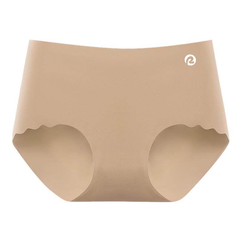 无痕内裤女新款奶皮100A抑菌透气加长裆