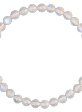 10A级转运珠灰月光手链月光石