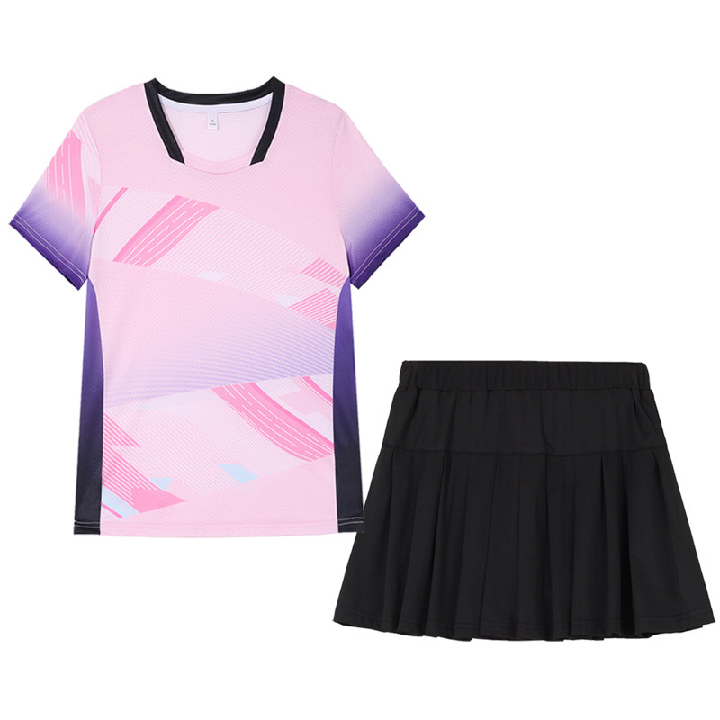 冰丝速干运动服套装女士夏季薄款