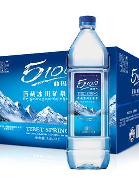 5100冰川矿泉水1.5L×24瓶×1组