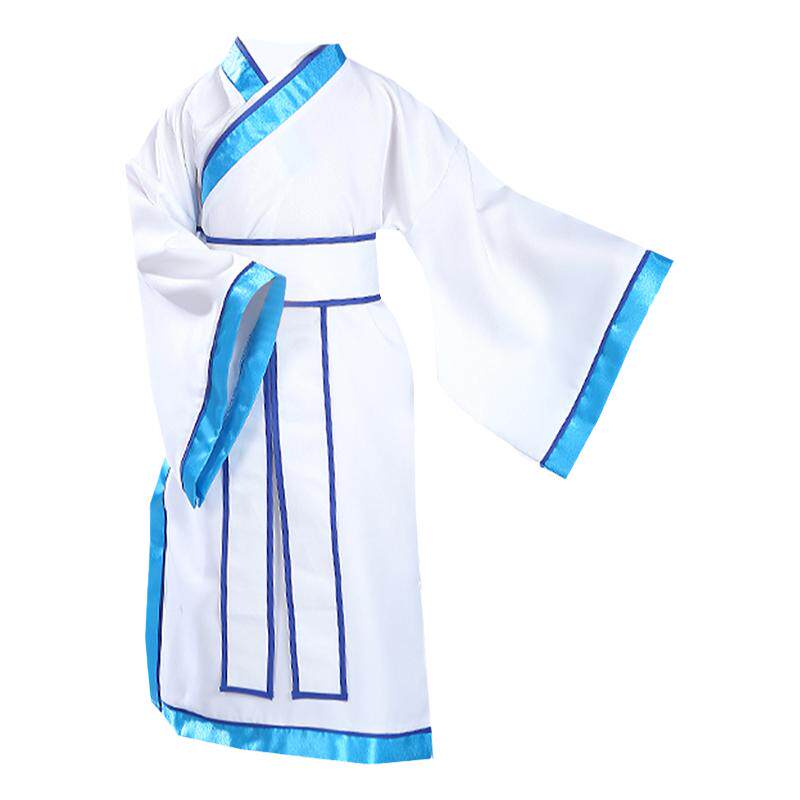 儿童书童表演服装男童古装汉服演出服幼儿女童国学古装书童三字经