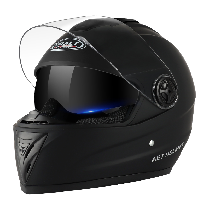 新国标3C认证电动车头盔男女全盔双镜片冬防雾保暖防寒安全帽四季